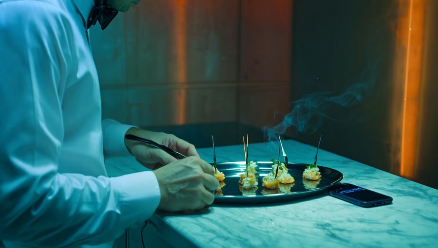 Amuse Bouche — Over-the-shoulder, Gen-4