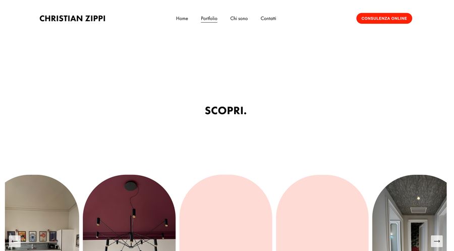Christian Zippi — Interior Architecture — Projects page