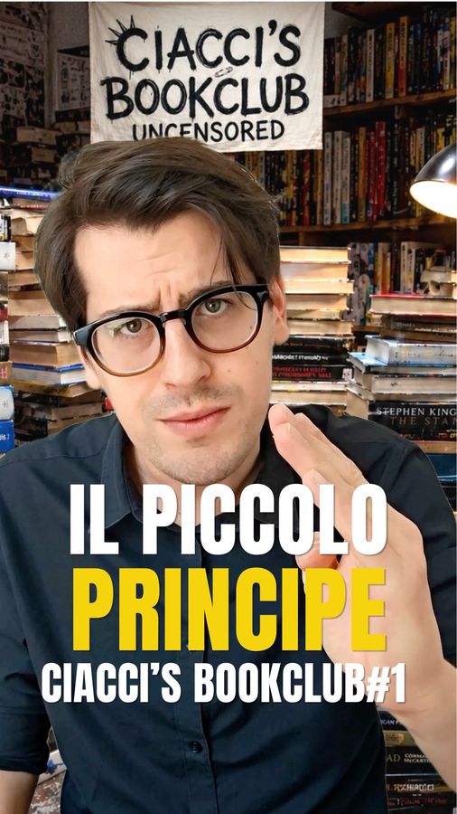 Alessandro Ciacci — social management & AI video production — Book Club #1 — The Little Prince