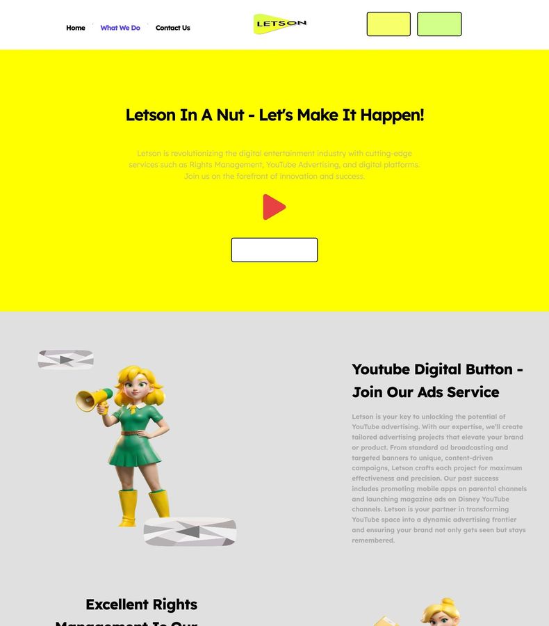 Letson — rebrand — letsoncorp.com — What we do