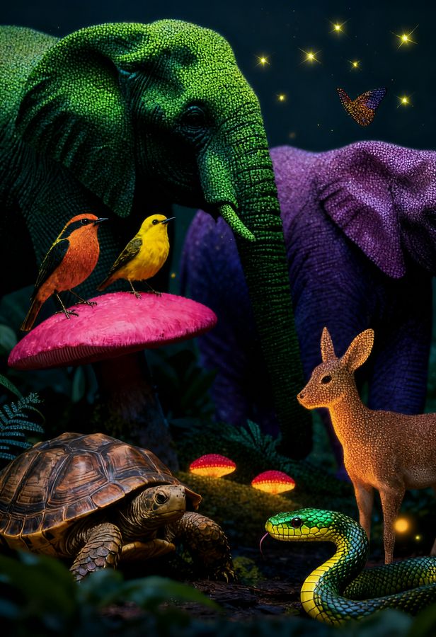 Shamanic worlds — poster series — Detail