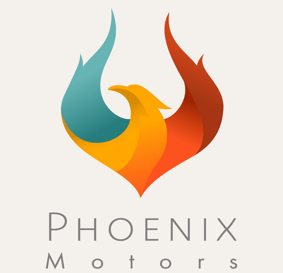 Phoenix Motors — brand & AI spots — Logotype