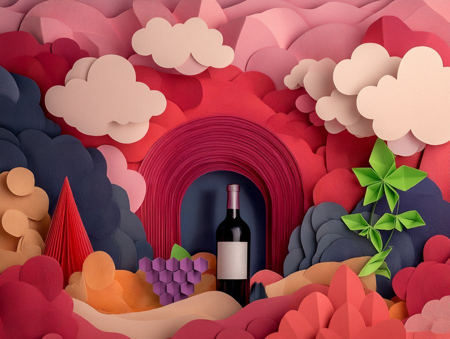 SAY Project — wine visuals — The bottle
