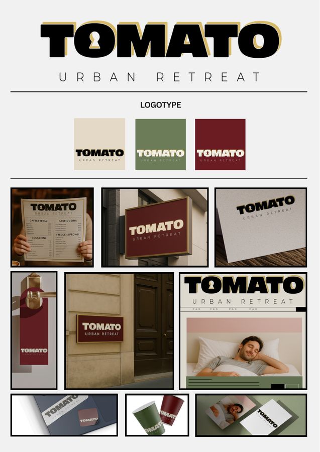 Tomato Hotel — rebrand — Logo guide